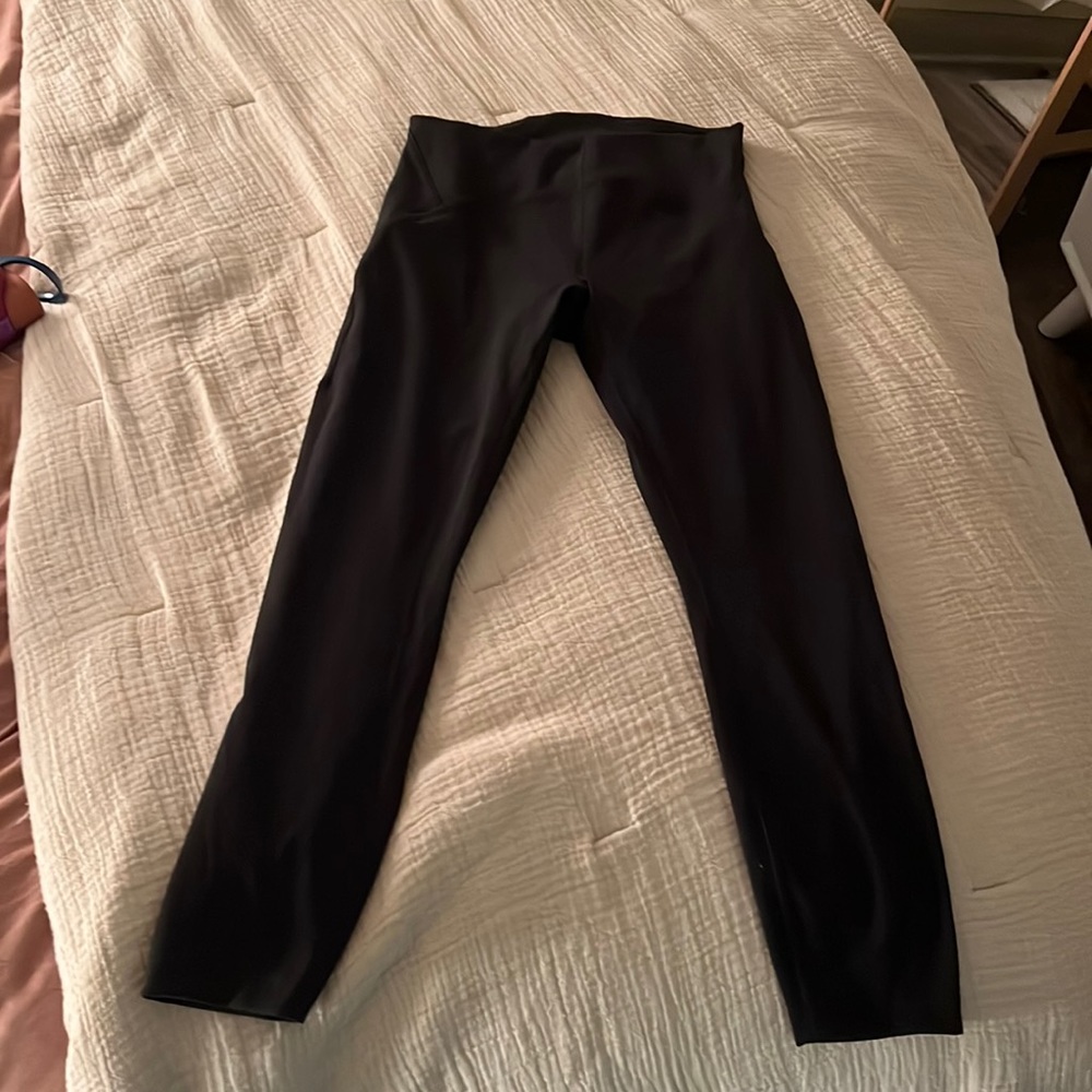 Lululemon black high rise leggings black